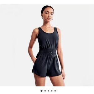 Abercrombie & Fitch Black Traveler Romper - Womens S